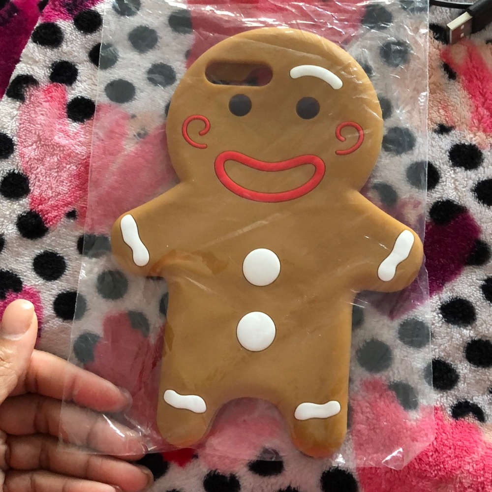 Gingerbread IPhone 7plus Silicon Case